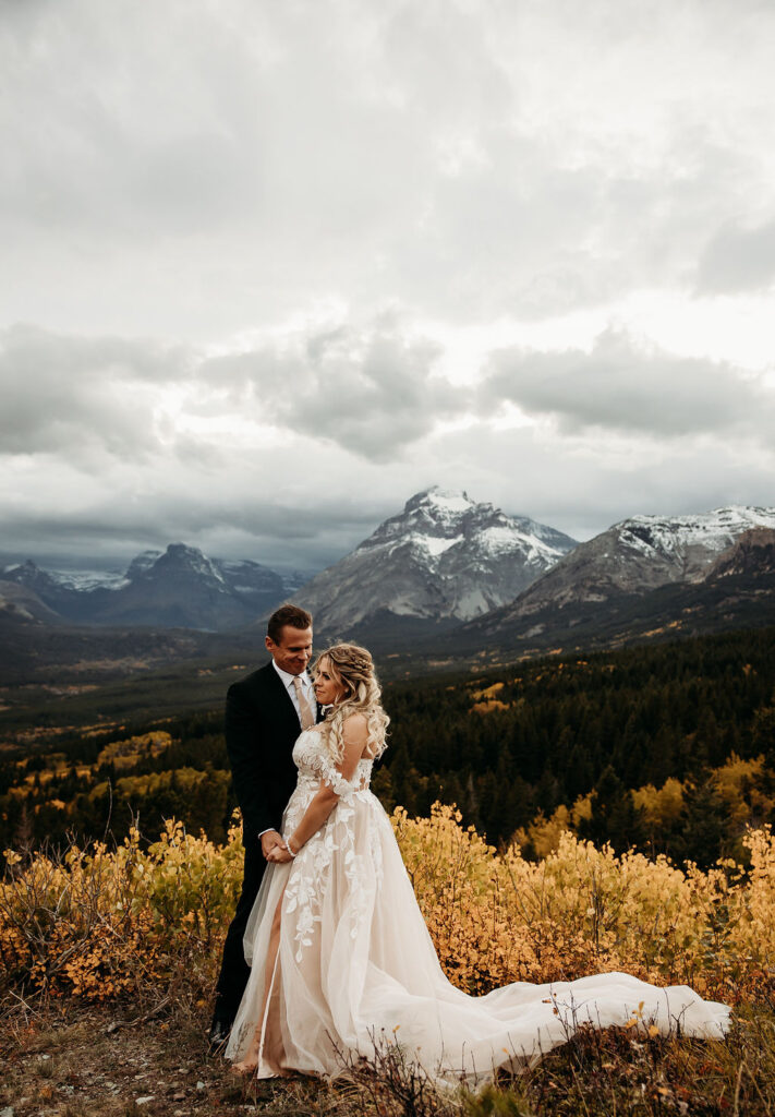 Glacier National Park elopement photography