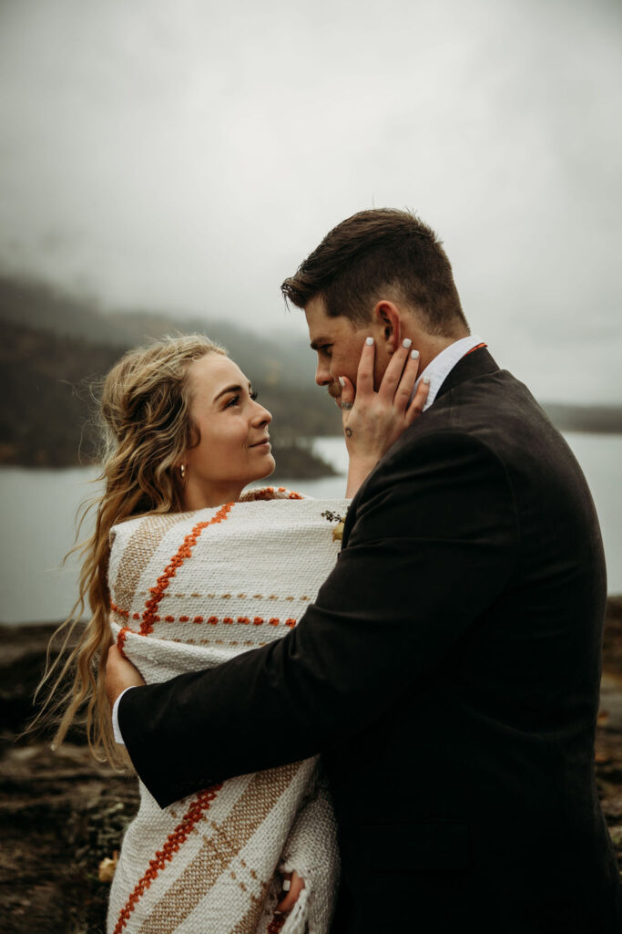 A fall elopement in Glacier National Park