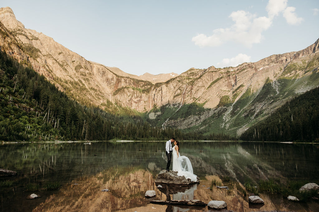 Bride and groom in GNP