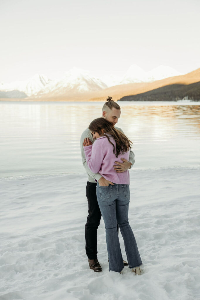 Couple at Lake McDonald
