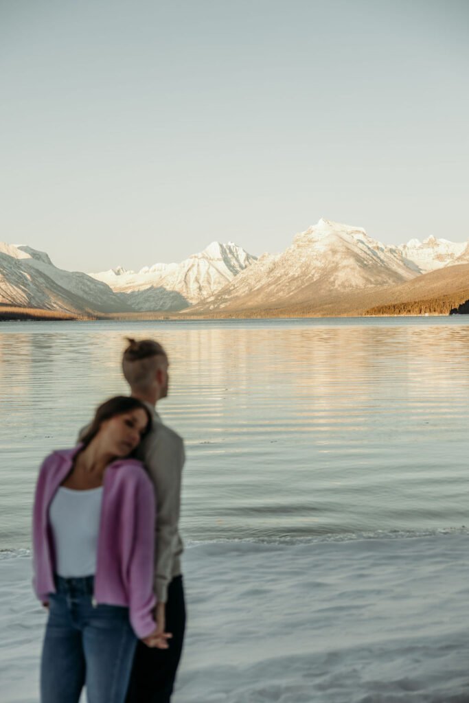 Couple at Lake McDonald