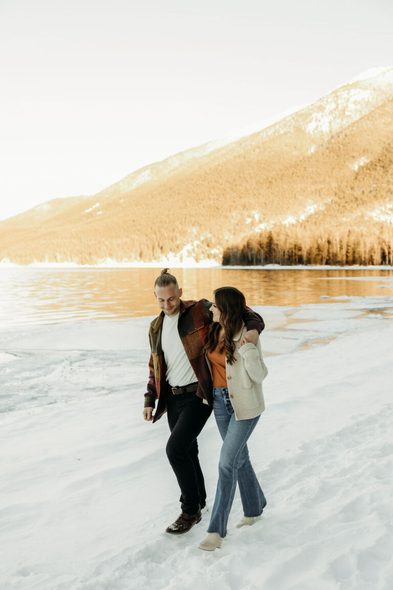 Intimate Winter Engagement Photo Shoot 7845