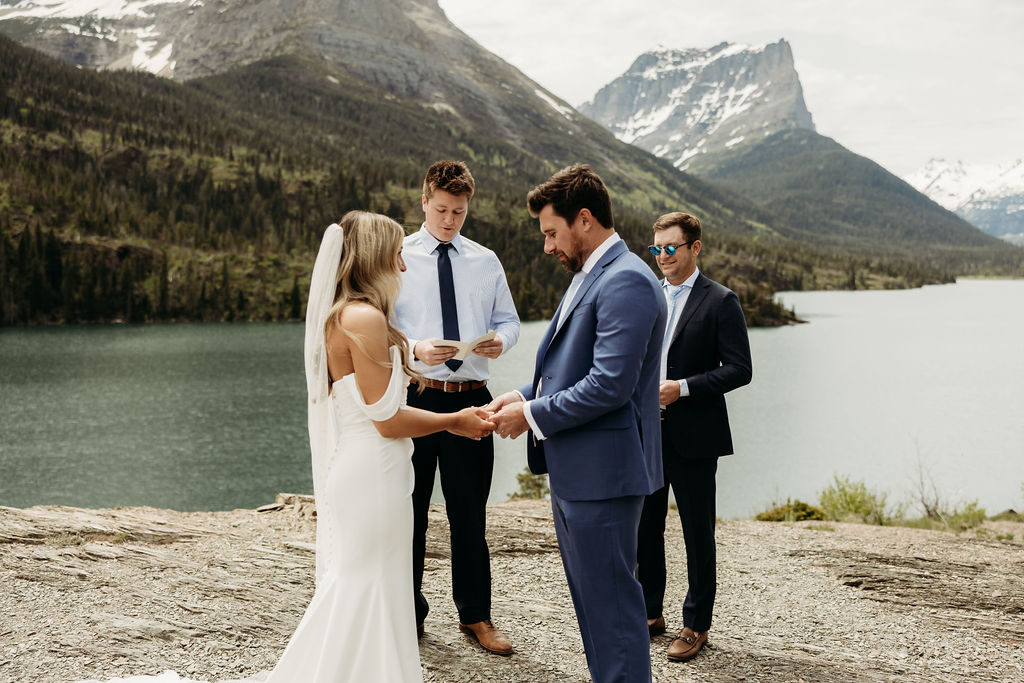 an adventurous elopement in glacier national park
