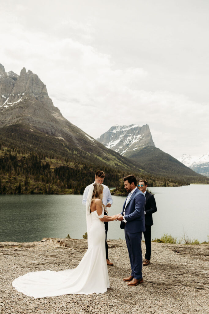 an adventurous elopement in glacier national park
