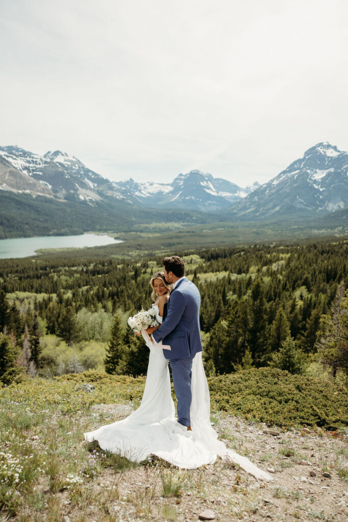 an adventurous elopement in glacier national park