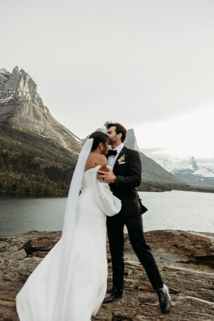 a destination elopement photoshoot in montana