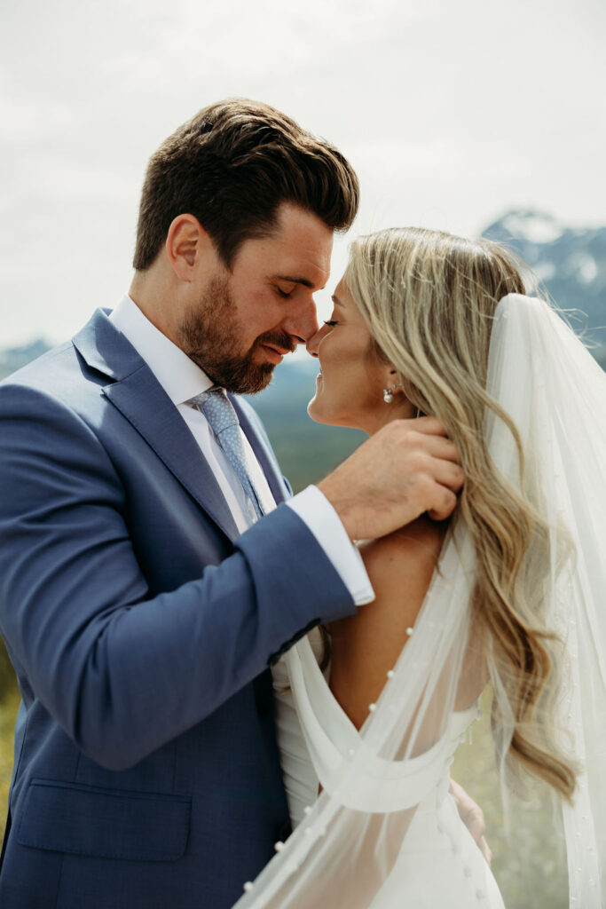 a destination elopement in glacier national park
