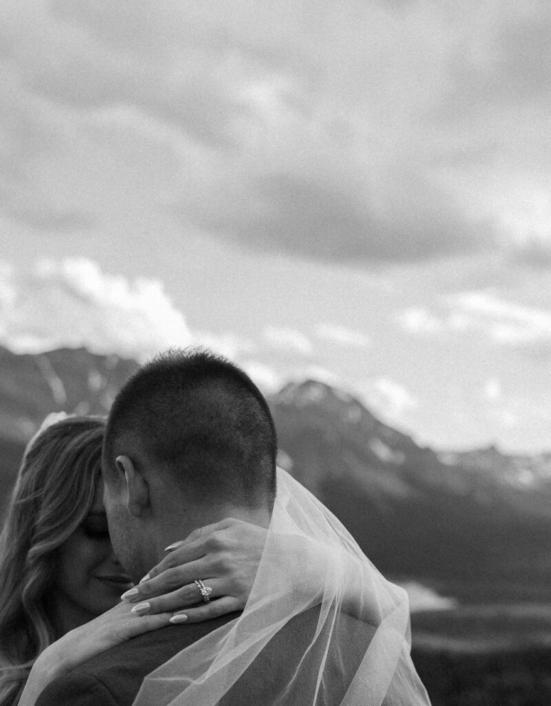 a destination elopement photoshoot in montana
