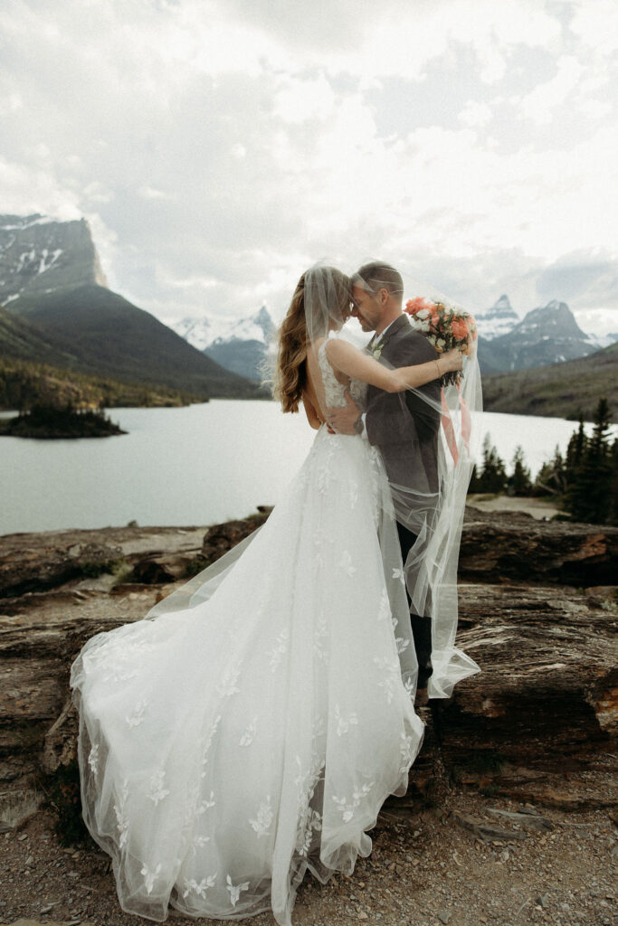 a destination elopement photoshoot in montana