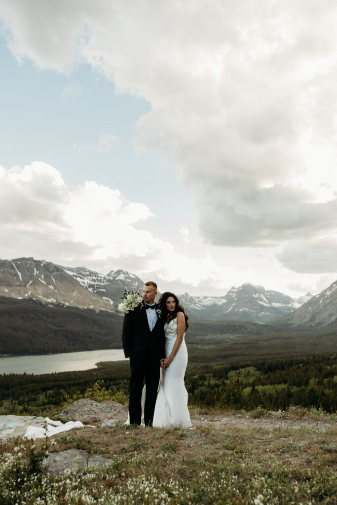 a destination elopement photoshoot in montana