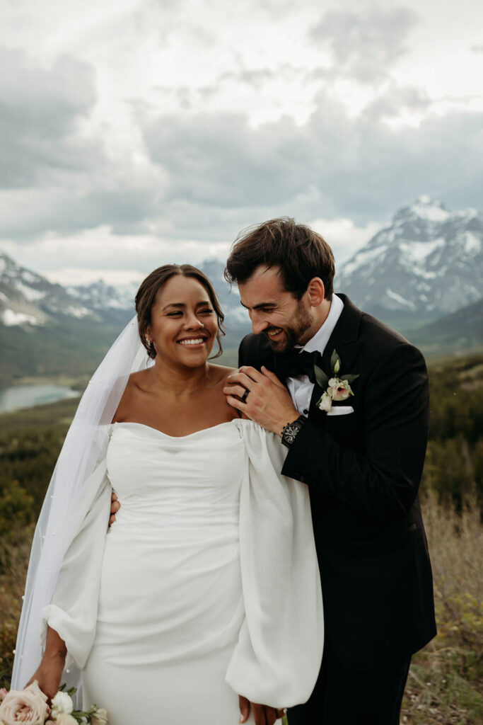 a destination elopement photoshoot in montana
