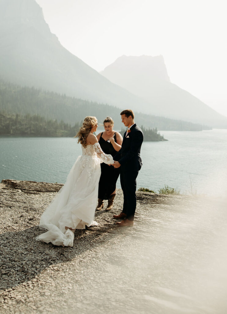 an adventure elopement photoshoot
