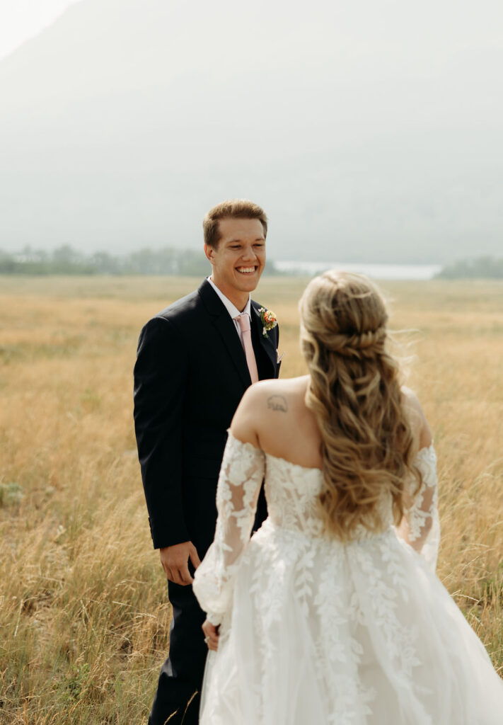 intimate elopement in montana
