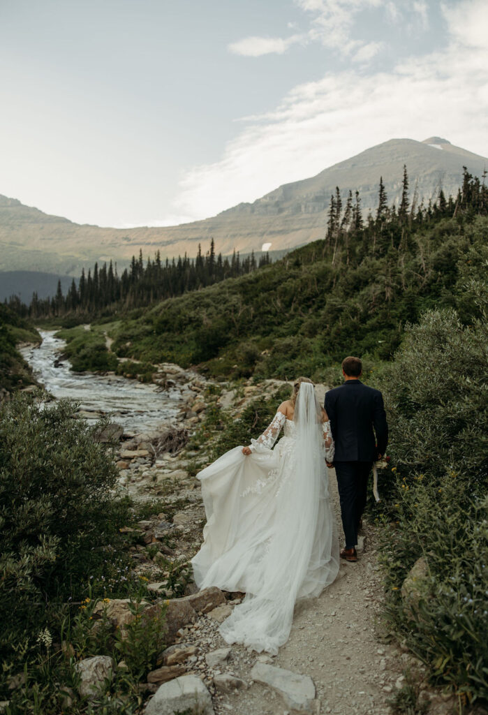 intimate elopement in montana
