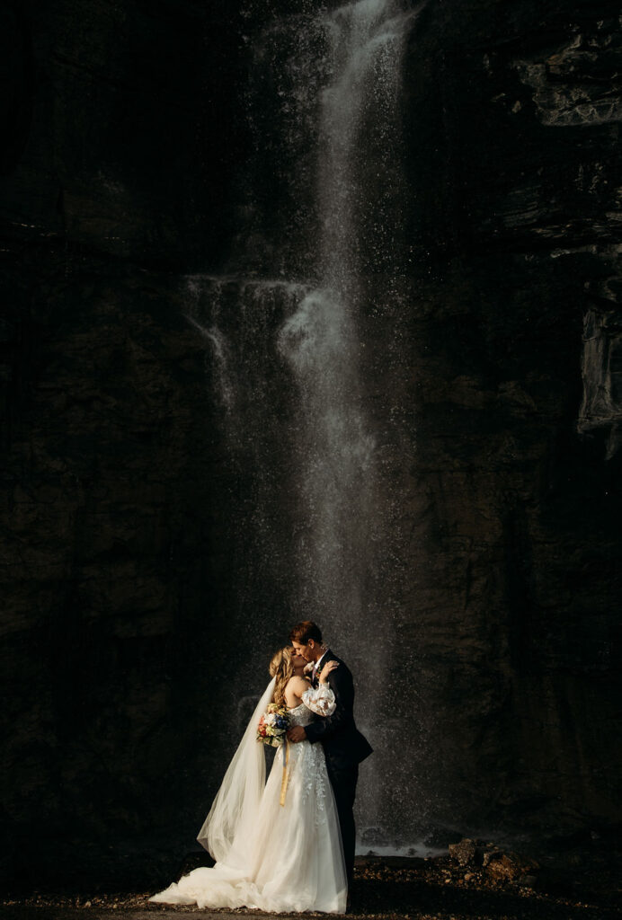 an adventure elopement photoshoot
