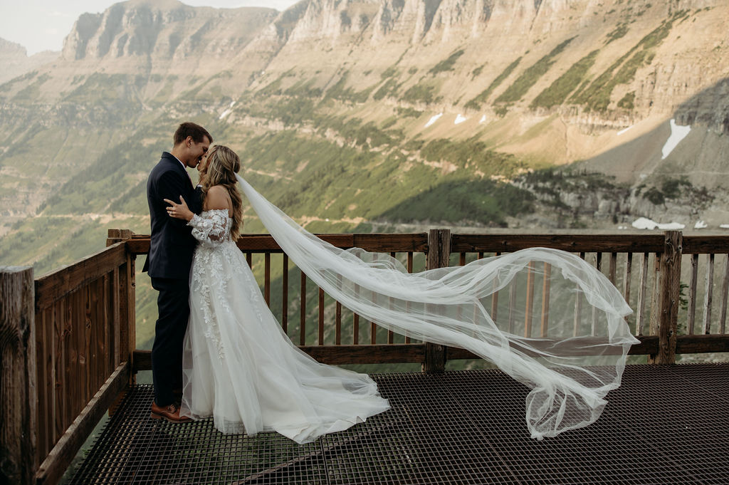 an adventure elopement photoshoot