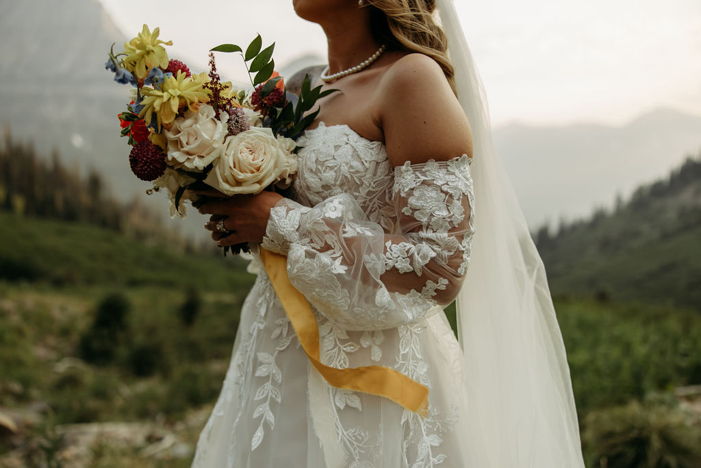 intimate elopement in montana
