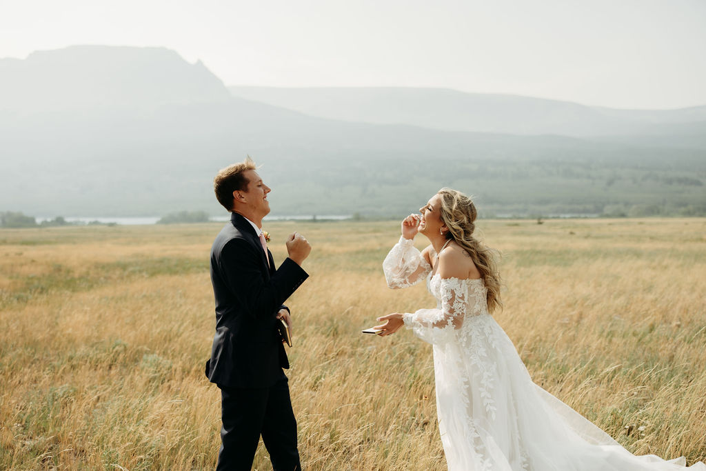 an adventure elopement photoshoot
