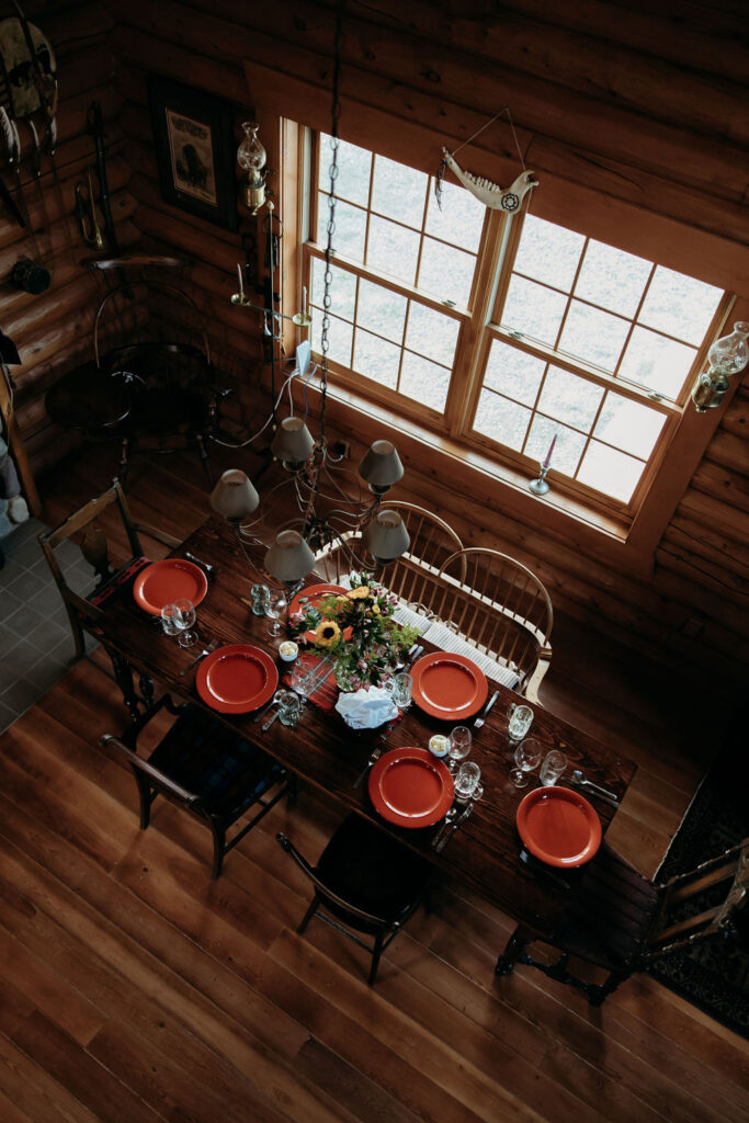 couple in montana having their elopement
