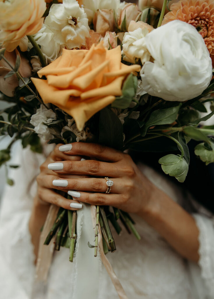 an outdoor elopement photoshoot in montana
