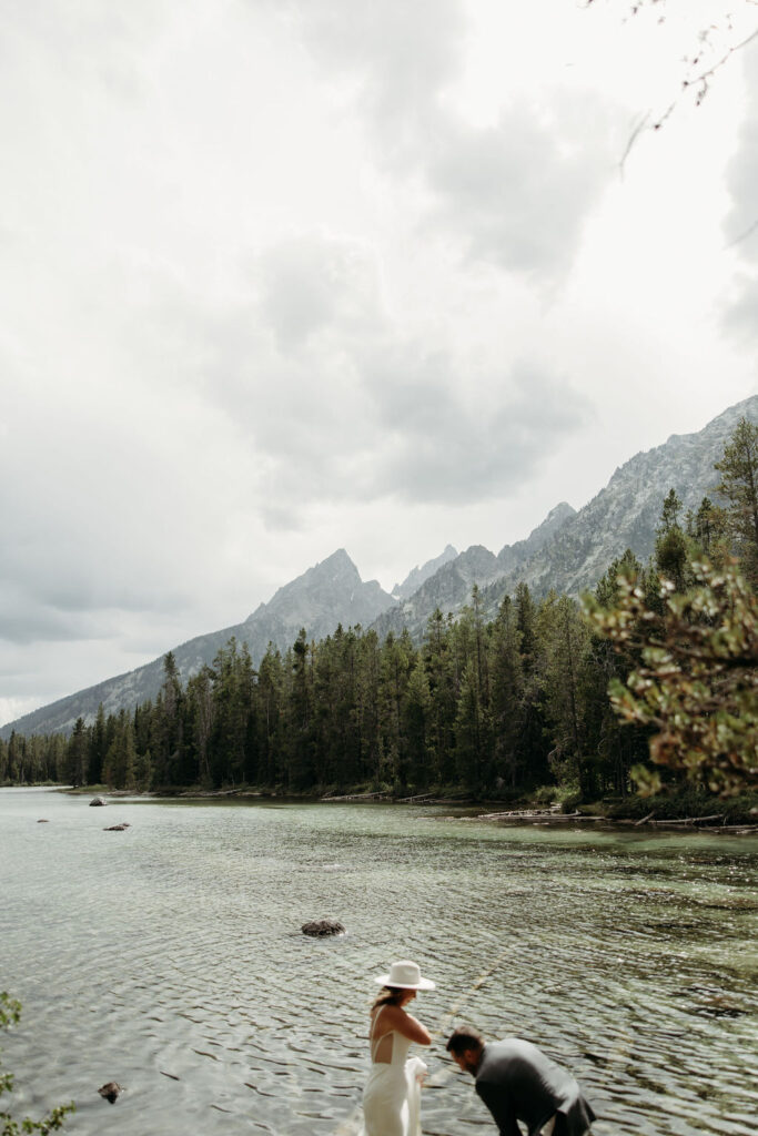 an adventurous elopement in grand teton national park
