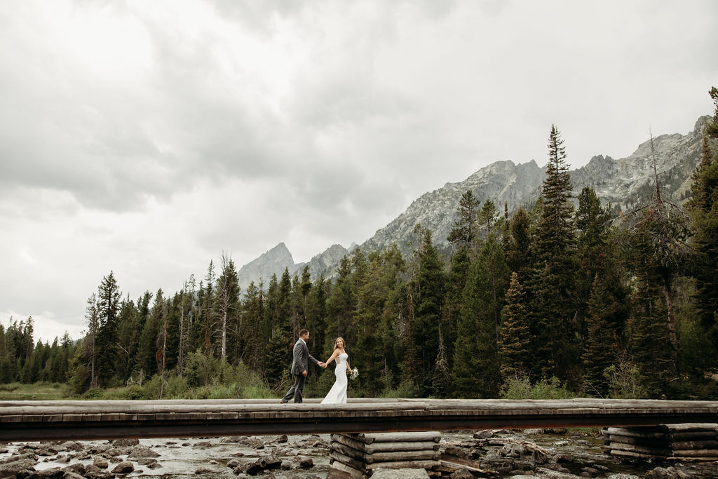 an adventurous elopement in grand teton national park