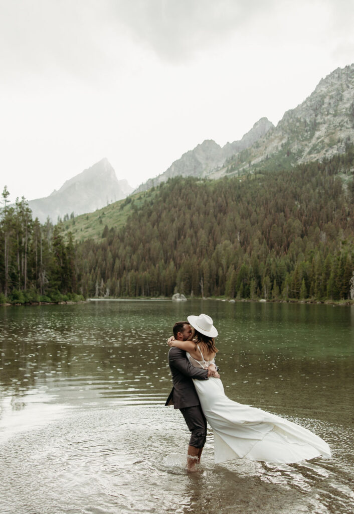 an adventurous elopement in grand teton national park
