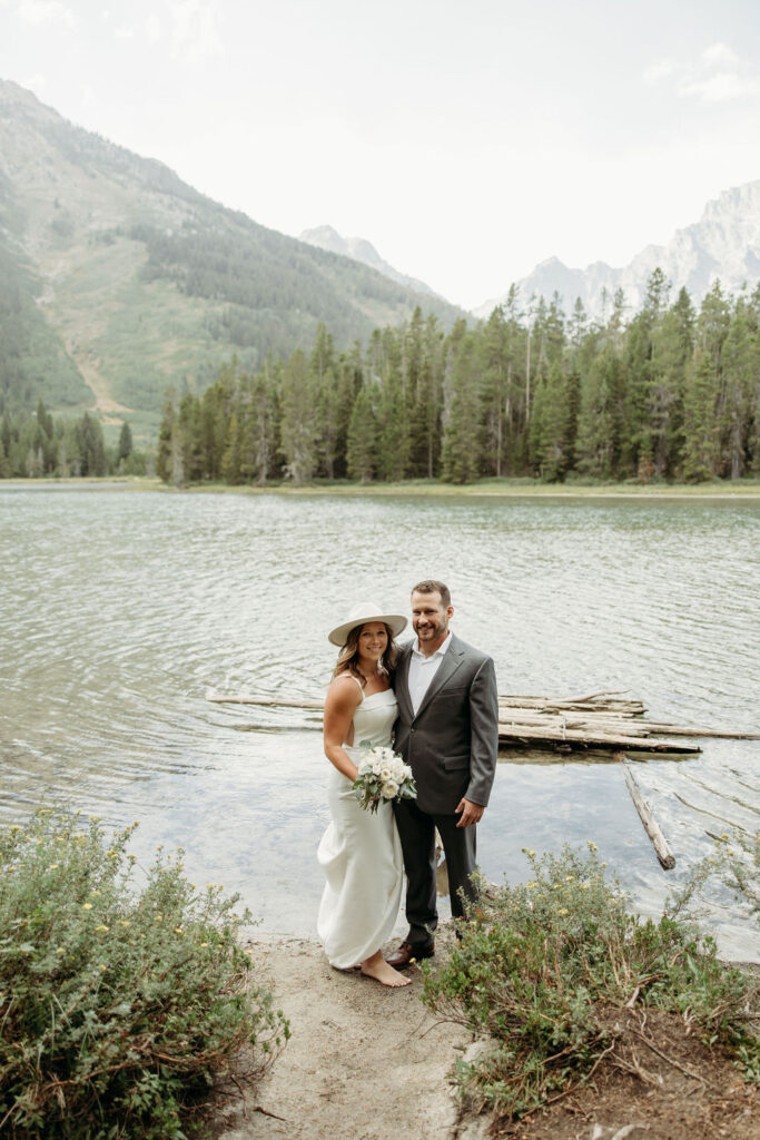 an adventurous elopement in grand teton national park
