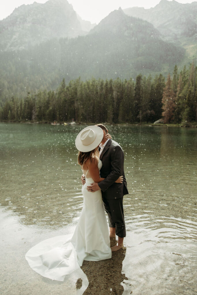 a mountain elopement photoshoot