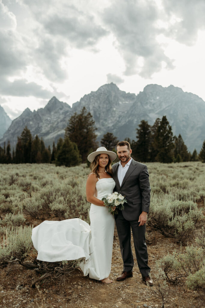 a mountain elopement photoshoot
