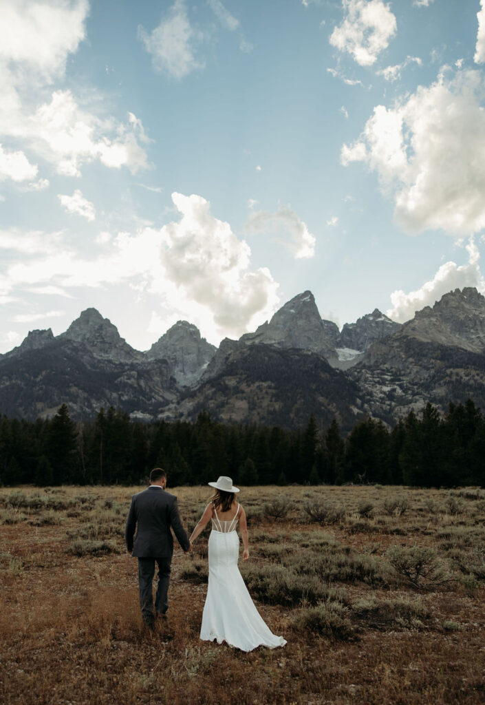 an adventurous elopement in grand teton national park
