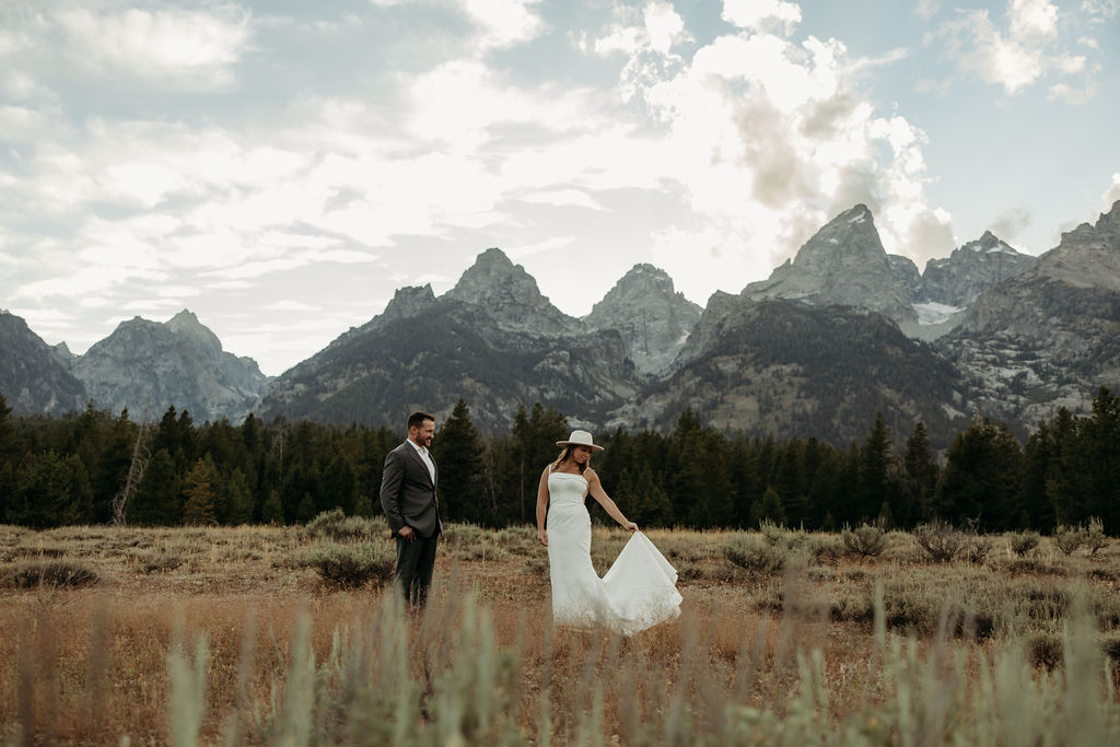 A Dreamy + Adventurous Grand Teton Elopement