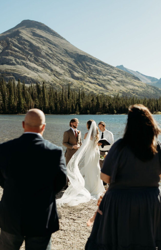 glacier national park elopement photoshoot
