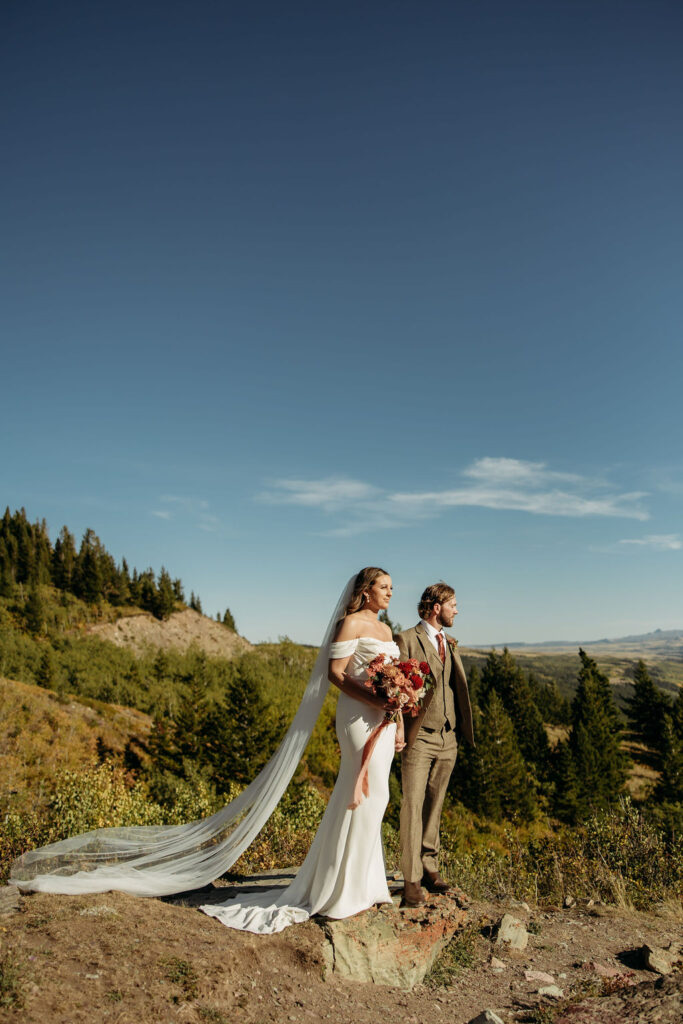 glacier national park elopement photoshoot
