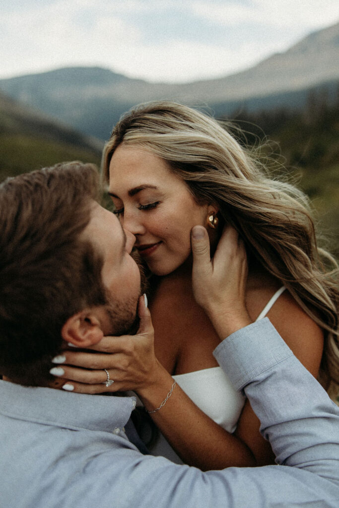 a Montana engagement photoshoot