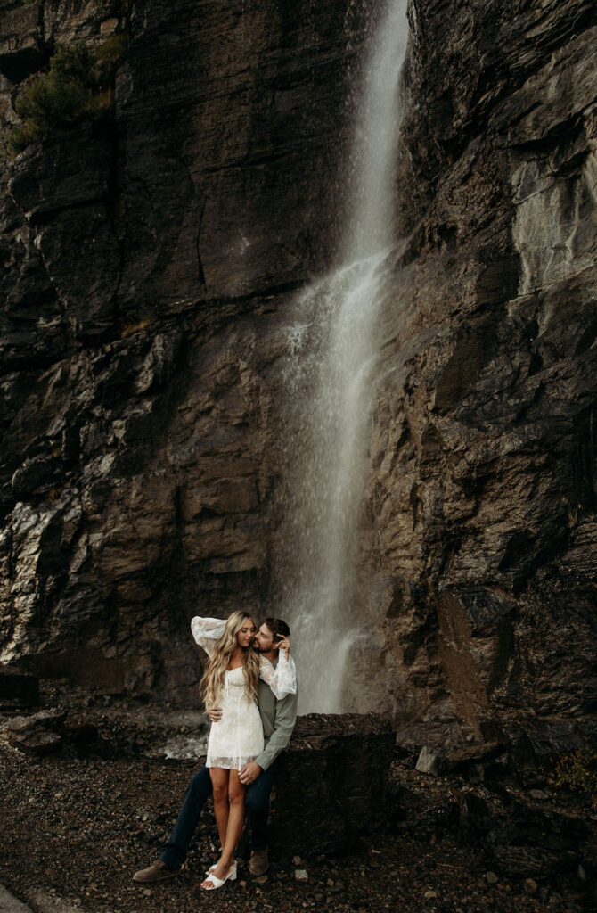 a Montana engagement photoshoot