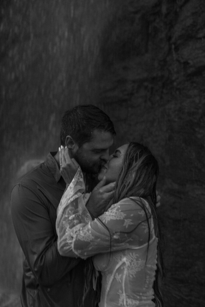 a Montana engagement photoshoot