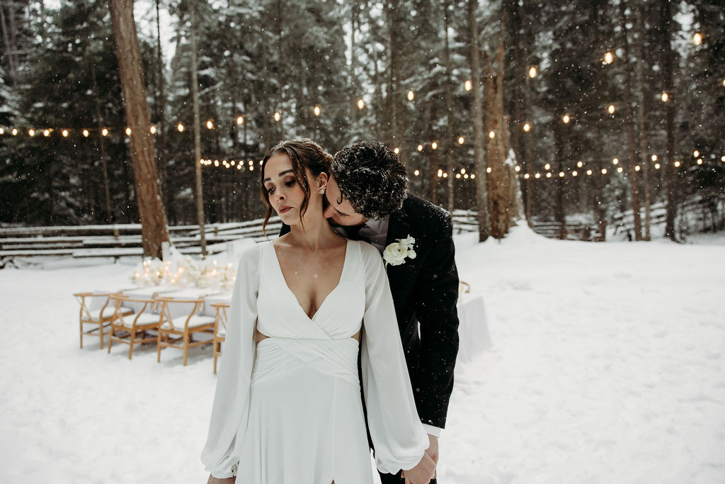 a destination elopement session in montana