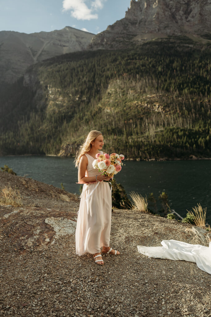 a sunrise elopement photoshoot in gnp