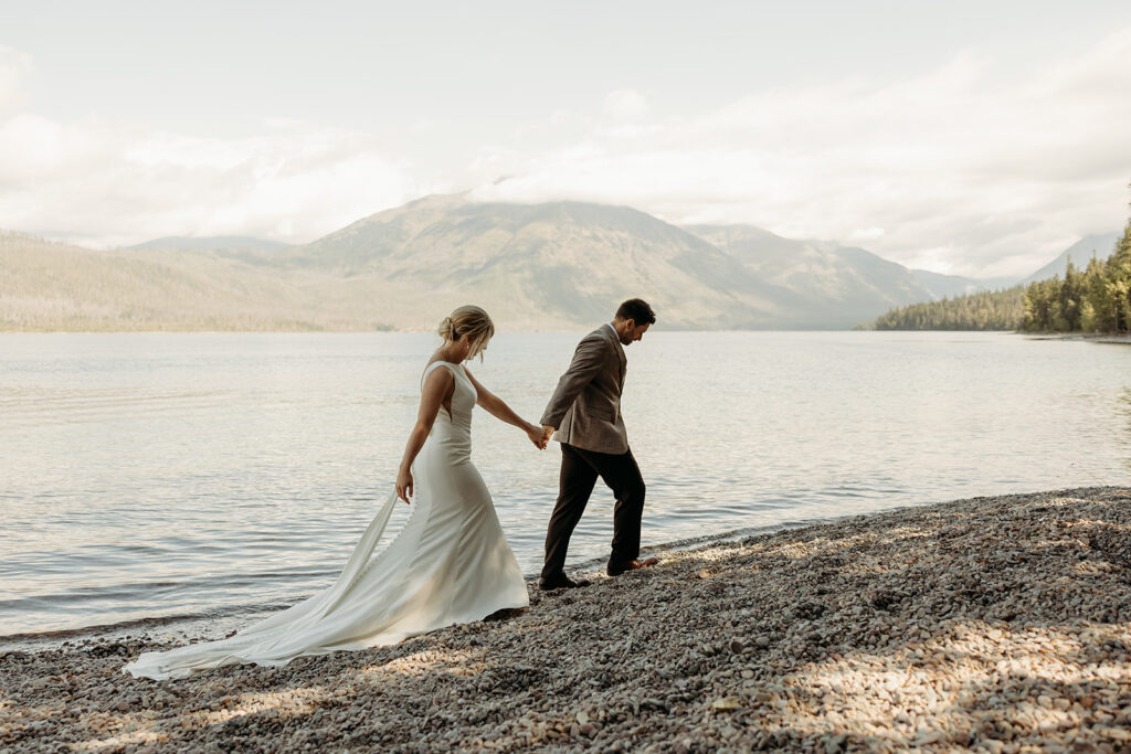 a romantic elopement photoshoot for couples
