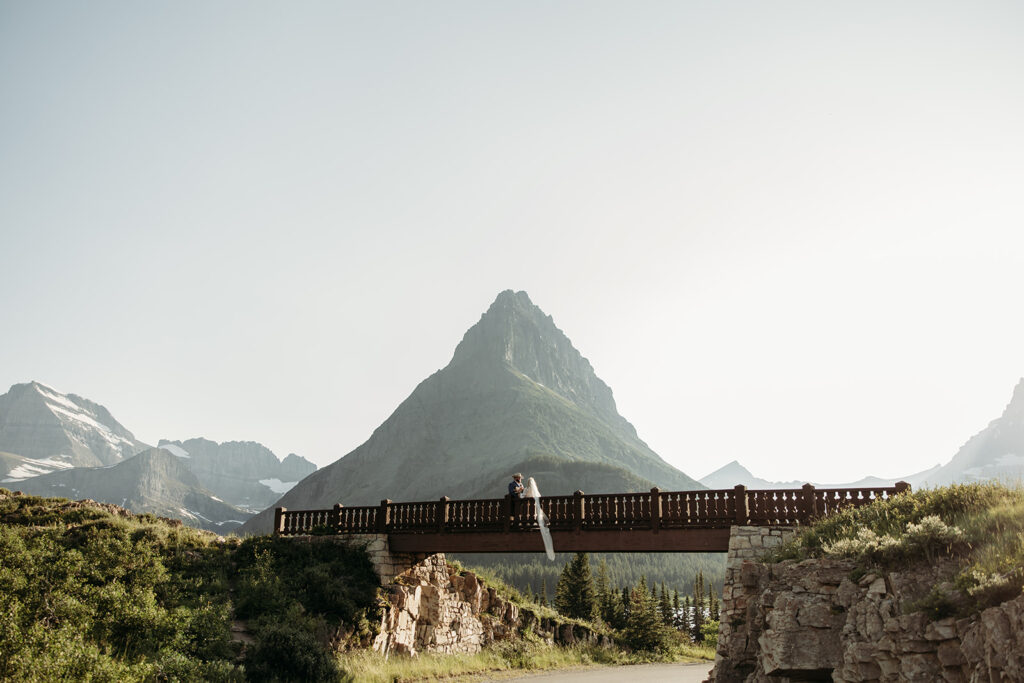 an outdoor elopement session in montana
