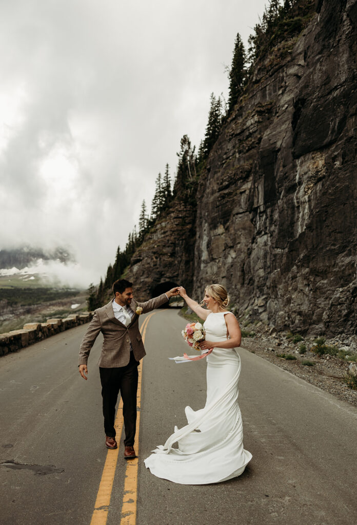 a romantic elopement photoshoot for couples