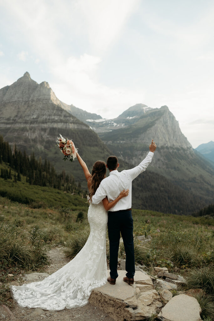 Romantic Glacier National Park photos with scenic landscape
