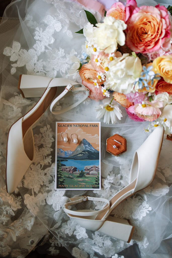 Getting ready for a glacier national park elopement