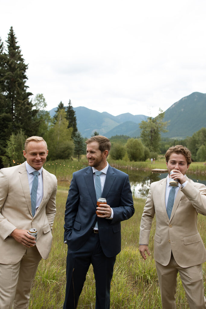 Wedding celebration under the Montana sky at Green Valley Ranch
