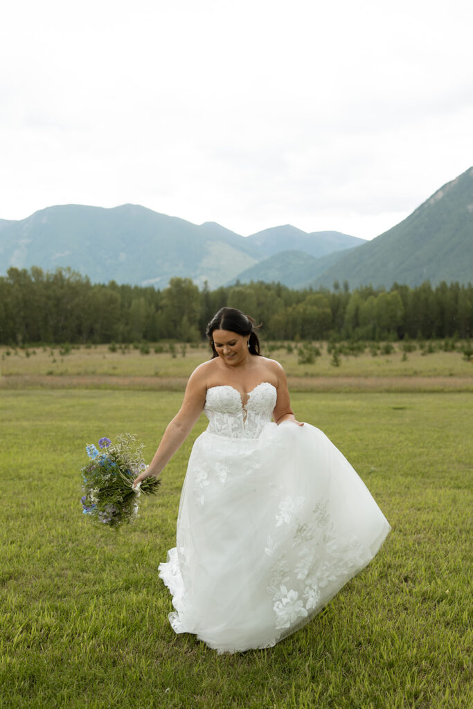Wedding celebration under the Montana sky at Green Valley Ranch
