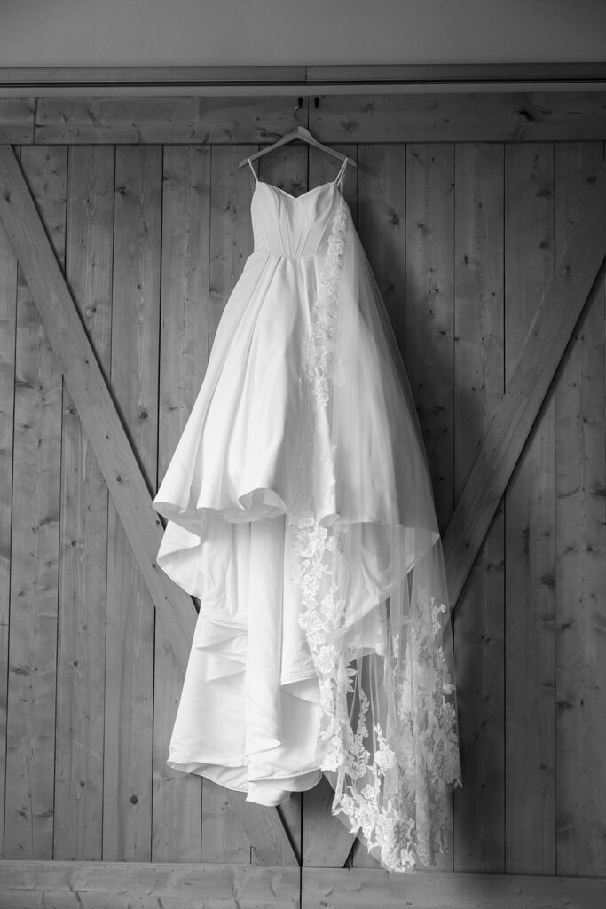 Elegant wedding details styled with soft, romantic tones and natural light