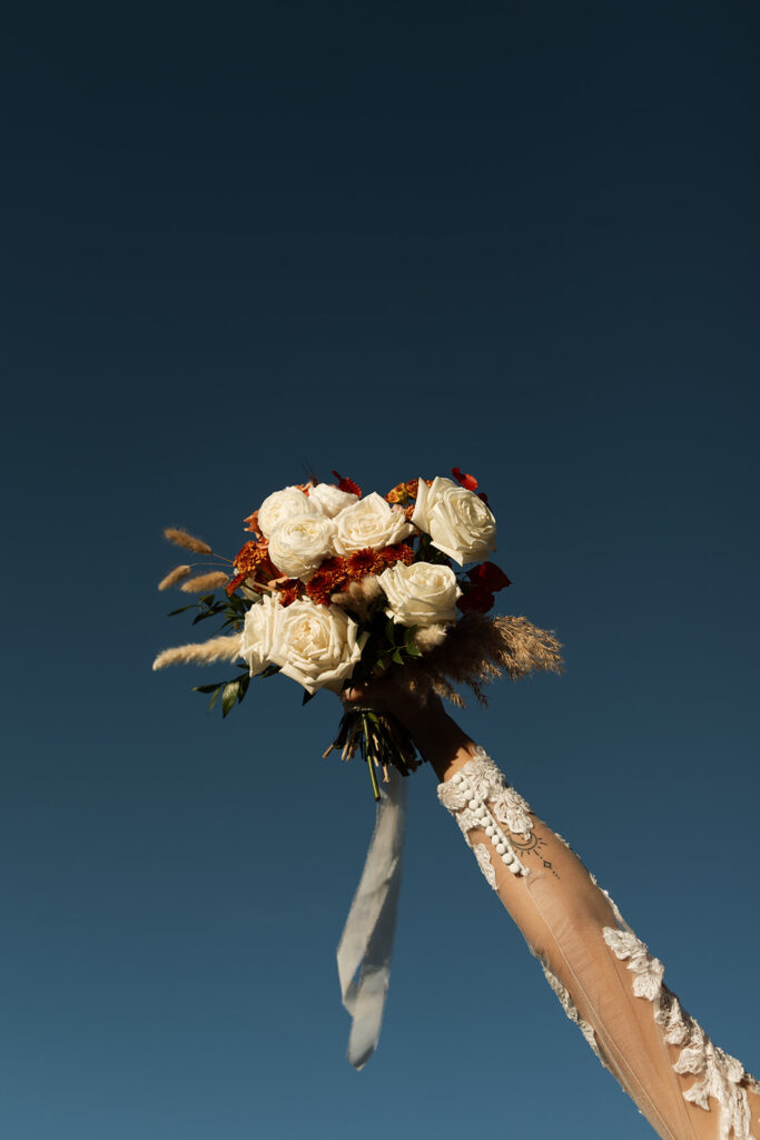 bowman lake in montana elopement