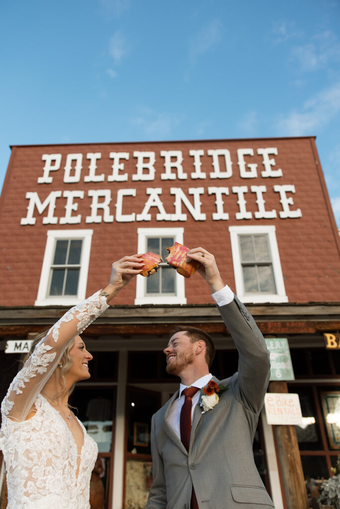 Huckleberry bear claw pastry from Polebridge Mercantile near Glacier National Park
